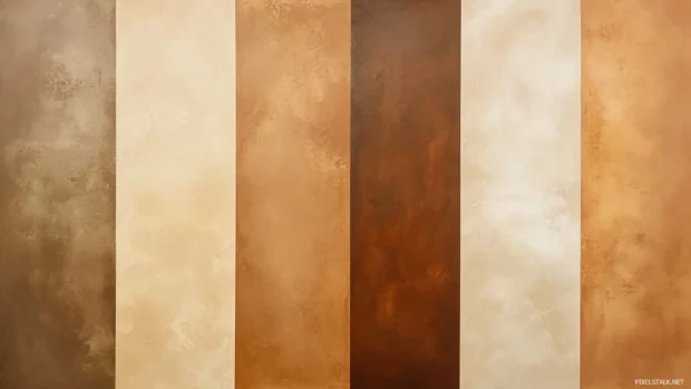 Earth tone gradient blending warm brown, clay, and beige hues.
