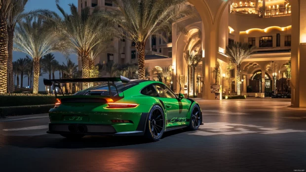 Exclusive Porsche 911 gt3 rs wallpaper highlighting ultimate driving experience.