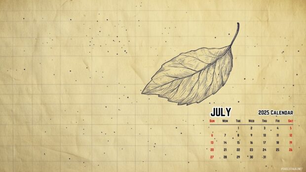 July 2025 Calendar Desktop Wallpaper (2).