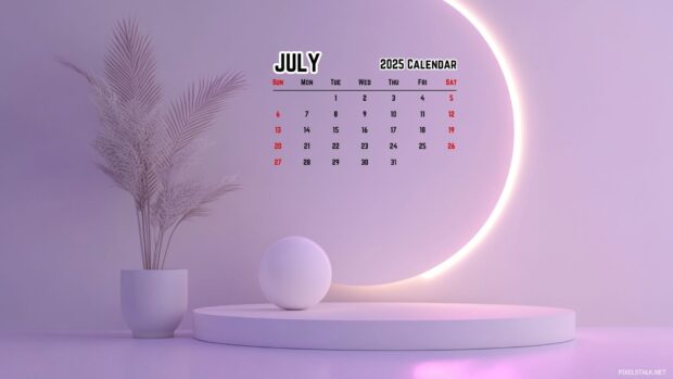 July 2025 Calendar Desktop Wallpaper (3).