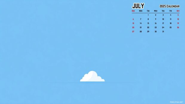 July 2025 Calendar Desktop Wallpaper (6).