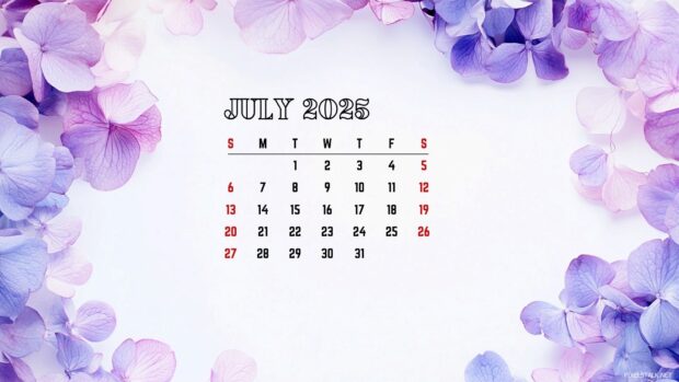July 2025 Calendar HD Wallpaper for PC (13).