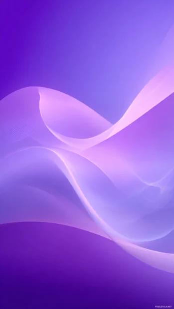 Lavender color as the main tone of an abstract dreamscape for mobile wallpaper.