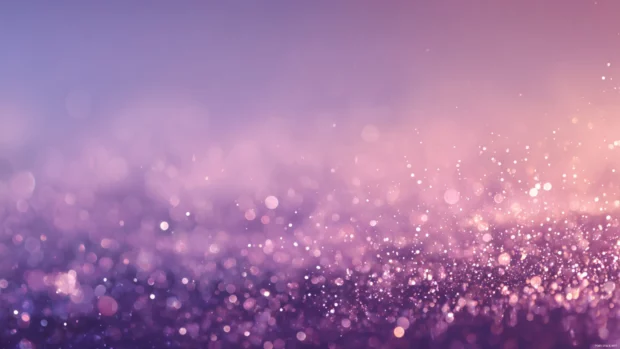 Lavender color gradient blending into soft pastel skies with light bokeh shimmer.