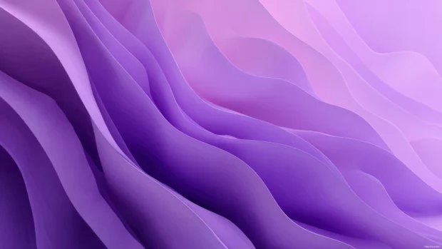 Lavender color gradient wallpaper showcasing flowing ombre from pale lilac to deep lavender with smooth transitions.
