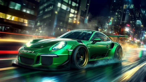 Porsche 911 gt3 rs wallpaper combined with supercar allure and German precision.
