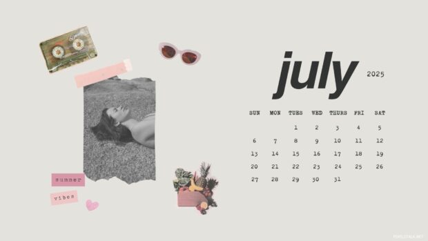 Simple Calendar July 2025 Background (1).