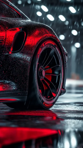Sporty Porsche 911 gt3 rs wallpaper on iPhone capturing racing DNA and sleek aesthetics.