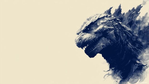 A collection of free Godzilla wallpapers for desktop showcasing various artistic interpretations.