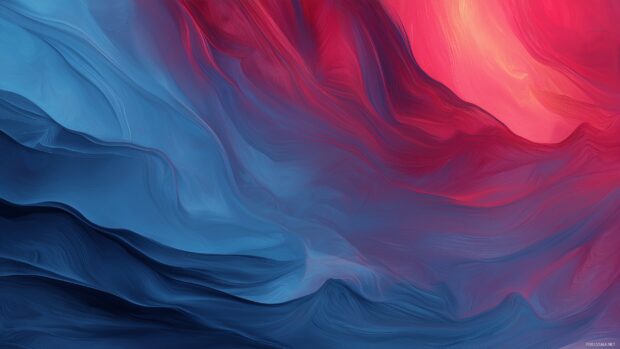 Abstract blue and red backgrounds, Layers of rich, swirling blue and red hues creating a dynamic and artistic background.