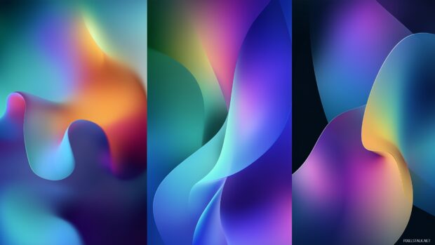 Abstract optical illusion backgrounds, A dreamy blend of abstract forms that play tricks on the eyes with vivid hues.