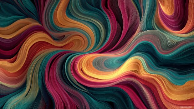 Abstract optical illusion backgrounds, Layered waves of color flowing seamlessly into a hypnotic design.