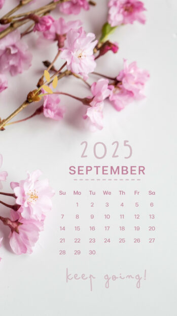 Aesthetic September 2025 Calendar Wallpapers for Mobile Screens (2).