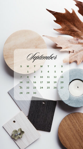 Aesthetic September 2025 Calendar Wallpapers for Mobile Screens (3).