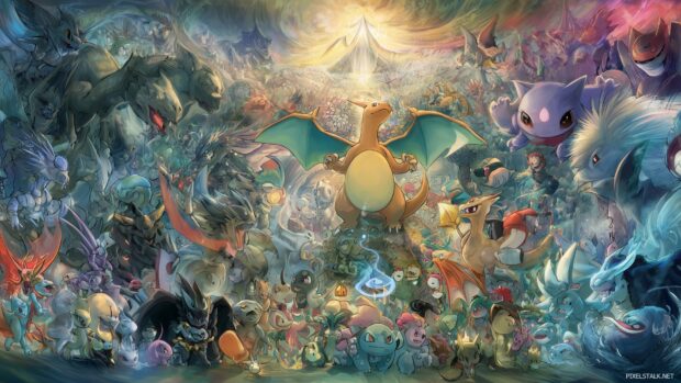 An extensive collection of best Pokémon wallpapers in HD for desktop use.