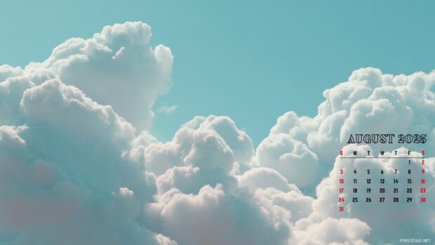August 2025 Calendar Desktop HD Background (2).
