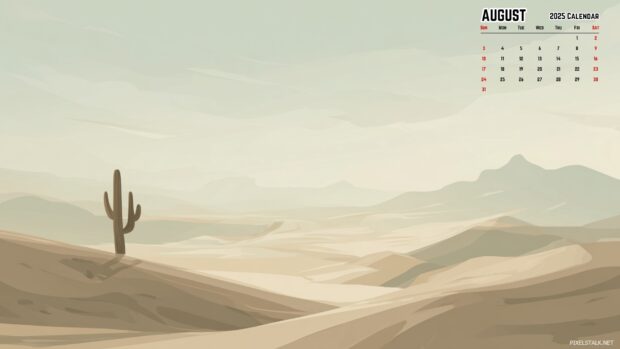 August 2025 Calendar Desktop Wallpaper (10).