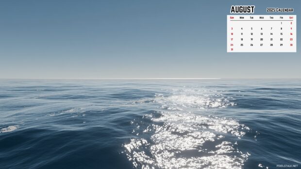 August 2025 Calendar Desktop Wallpaper HD free download (7).