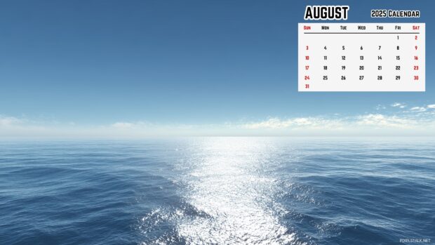 August 2025 Calendar Wallpaper HD (5).