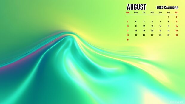 August 2025 Calendar Wallpaper HD for Desktop (7).