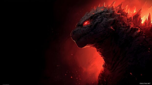 Best Godzilla wallpapers for desktop emphasizing the creature majesty and power.