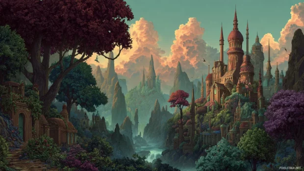 Best free HD wallpapers featuring whimsical fantasy realms, transporting you to magical places every time you glance at your screen.