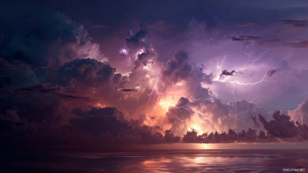 Captivating Lightning Wallpapers HD that transform your desktop experience.
