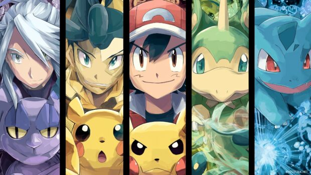 Captivating Pokémon wallpapers featuring fan favorite characters in high definition.