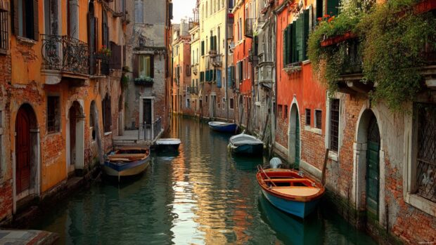 Captivating Venice Italy Wallpapers providing a glimpse into daily life.