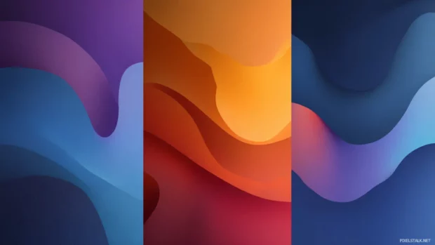 Capture the essence of artistic abstract backgrounds for desktop that blend shapes and colors in a mesmerizing way.