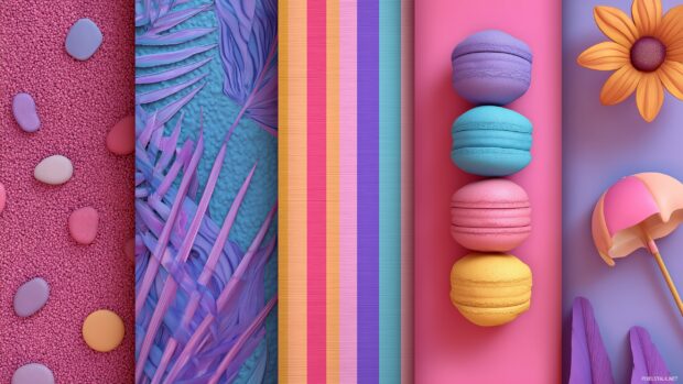 Colorful Barbie backgrounds that evoke a sense of joy and creativity.
