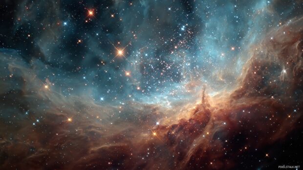 Colorful Hubble telescope wallpapers hd celebrating the diversity of celestial bodies in the cosmos.