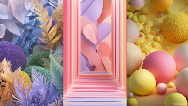 Customizable 3D backgrounds for creative projects and desktop use.