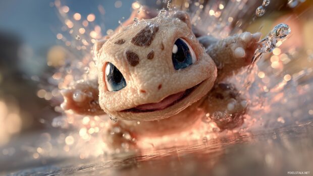 Dynamic Pokémon action shots transformed into immersive HD wallpapers.