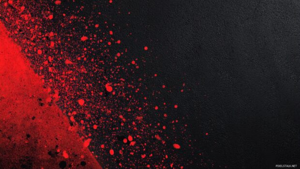 Eye catching red and black background meant for social media profiles.
