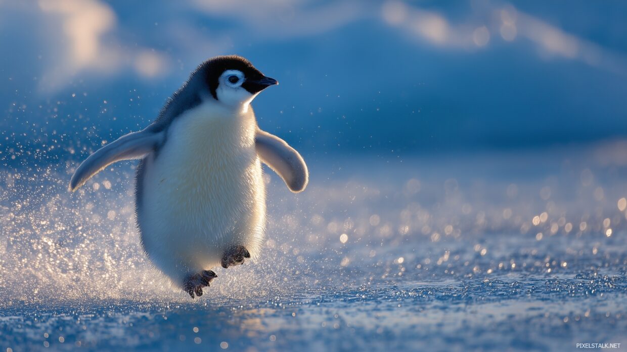 Penguin Backgrounds - PixelsTalk