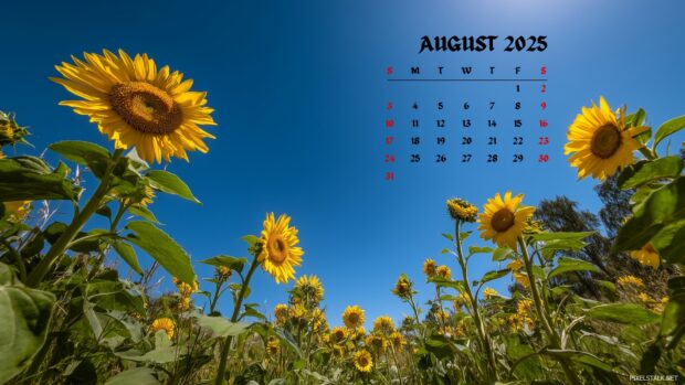 Free download August 2025 Calendar Desktop Background (3).