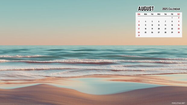 Free download August 2025 Calendar Wallpaper HD for PC (2).