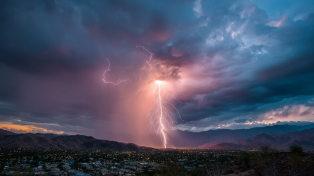 High Quality Lightning Photography Wallpapers featuring dramatic skies.