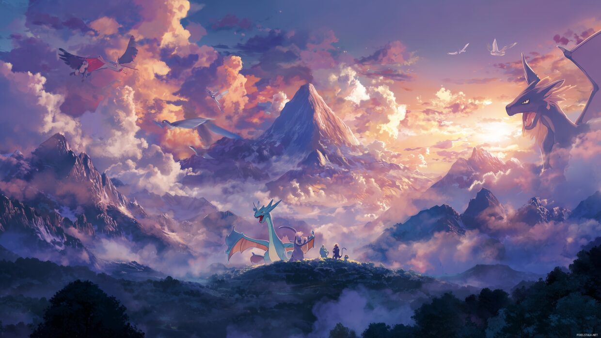 Pokemon Backgrounds for desktop - PixelsTalk