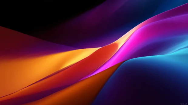 High resolution desktop wallpaper for Mac featuring a sleek and modern design with abstract waves.