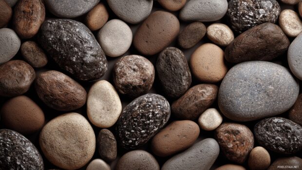 High resolution stone wallpapers, An elegant arrangement of stones with intricate details, providing a sophisticated and polished appearance for any device.