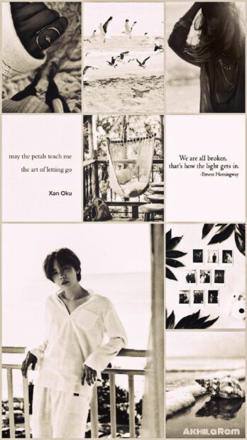 Jinu Aesthetic Wallpaper Collection with Inspirational Quotes.
