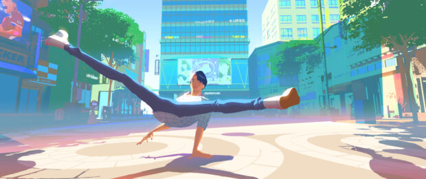 Jinu Wallpaper Dynamic Street Dance Scene.