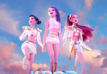 KPop Demon Hunters Animated Trio Skyward Adventure .