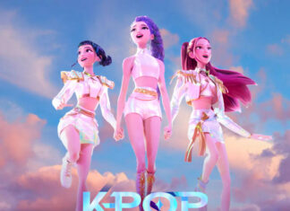 KPop Demon Hunters Animated Trio Skyward Adventure .