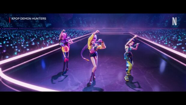 KPop Demon Hunters Electrifying Stage Performance.