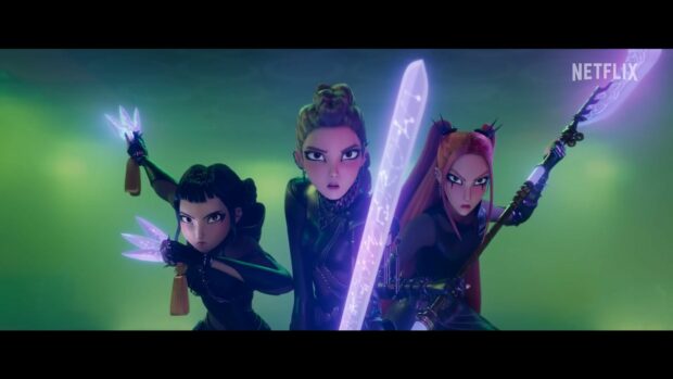  KPop Demon Hunters Ready for Battle in Animated Adventure .