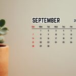 Minimal September 2025 Calendar HD Wallpapers (2).