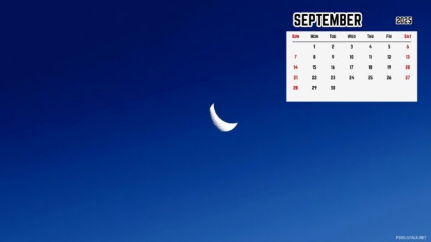 Minimal September 2025 Calendar HD Wallpapers (4).